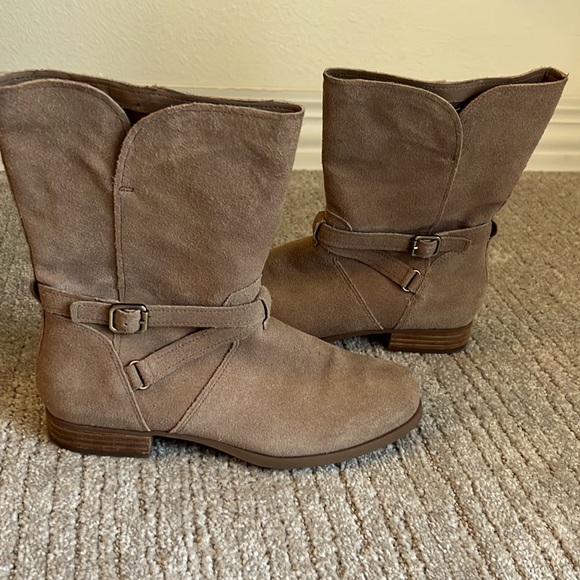 UGG Koolaburra Women’s Suede Boots - Elista Amphora Size 8M - Picture 1 of 14
